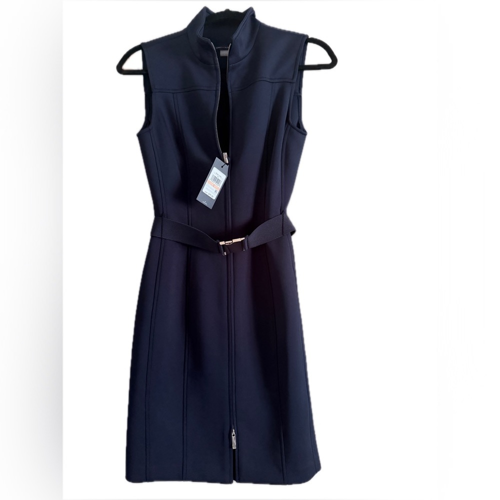 Tommy Hilfiger Navy Sleeveless Dress